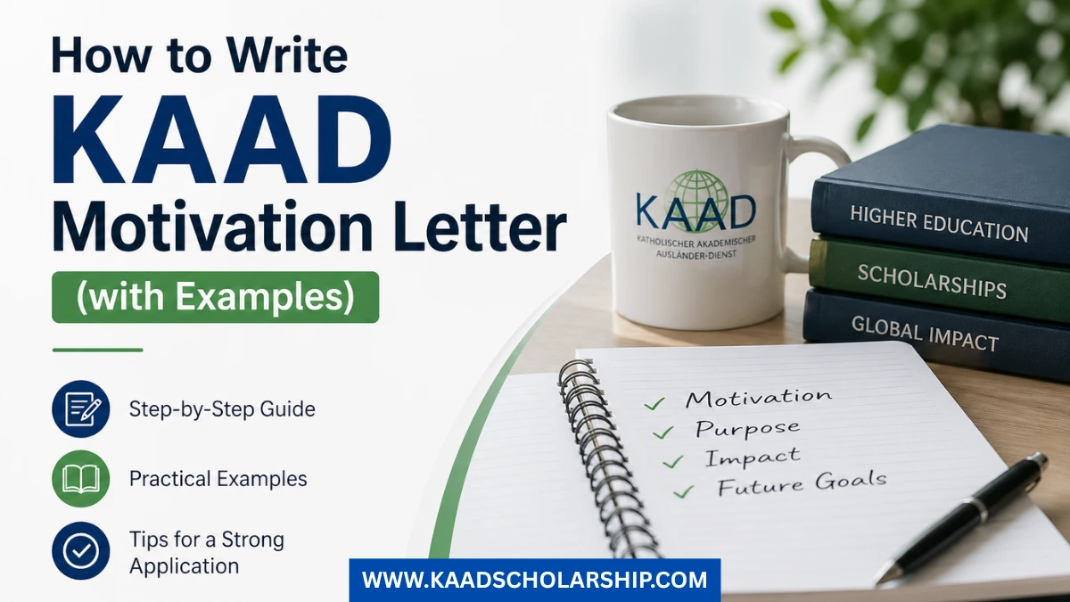 How to Write KAAD Motivation Letter
