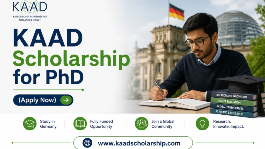KAAD Scholarship for PhD 2026-2027 (Apply Now)